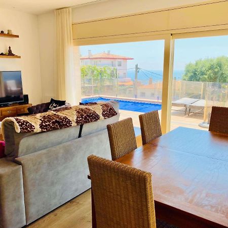Luxury Villa Investingspain With Sea Views, Pool And Jacuzzi Лорет де Мар Екстериор снимка