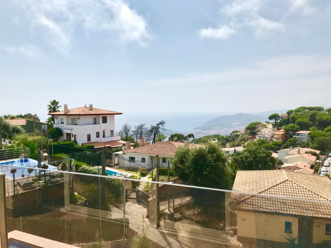 Luxury Villa Investingspain With Sea Views, Pool And Jacuzzi Лорет де Мар Екстериор снимка