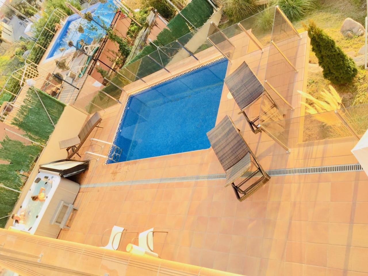 Luxury Villa Investingspain With Sea Views, Pool And Jacuzzi Лорет де Мар Екстериор снимка